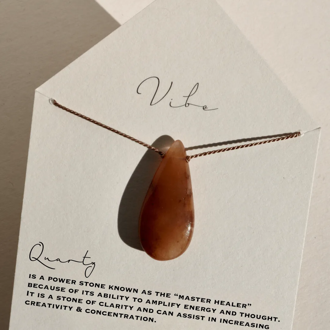 RUTILE QUARTZ NECKLACE