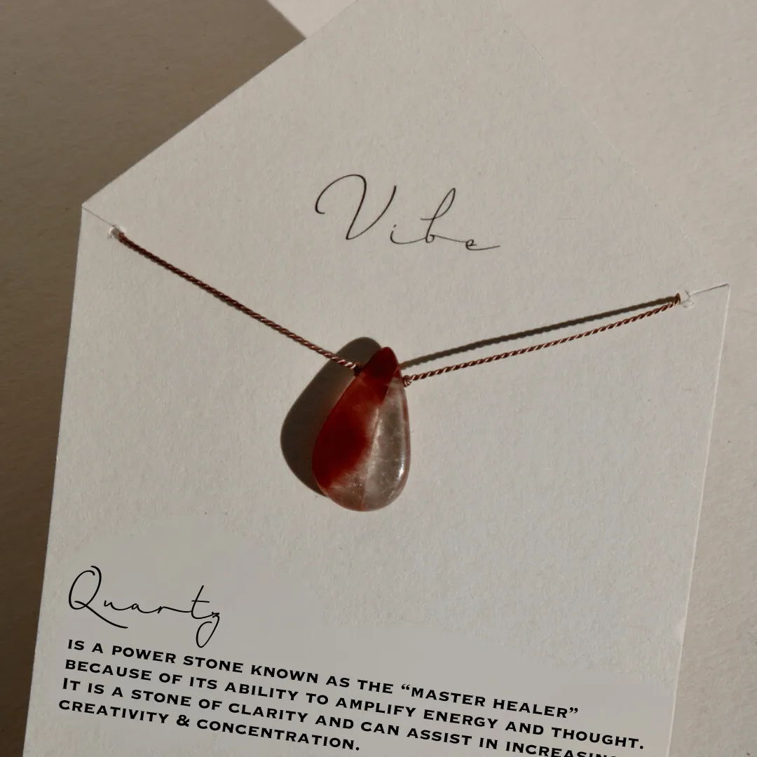 RUTILE QUARTZ NECKLACE