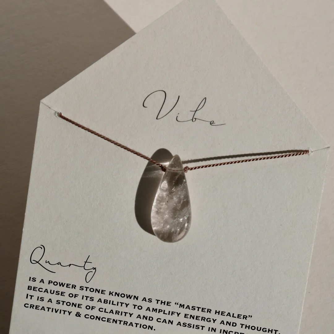 RUTILE QUARTZ NECKLACE