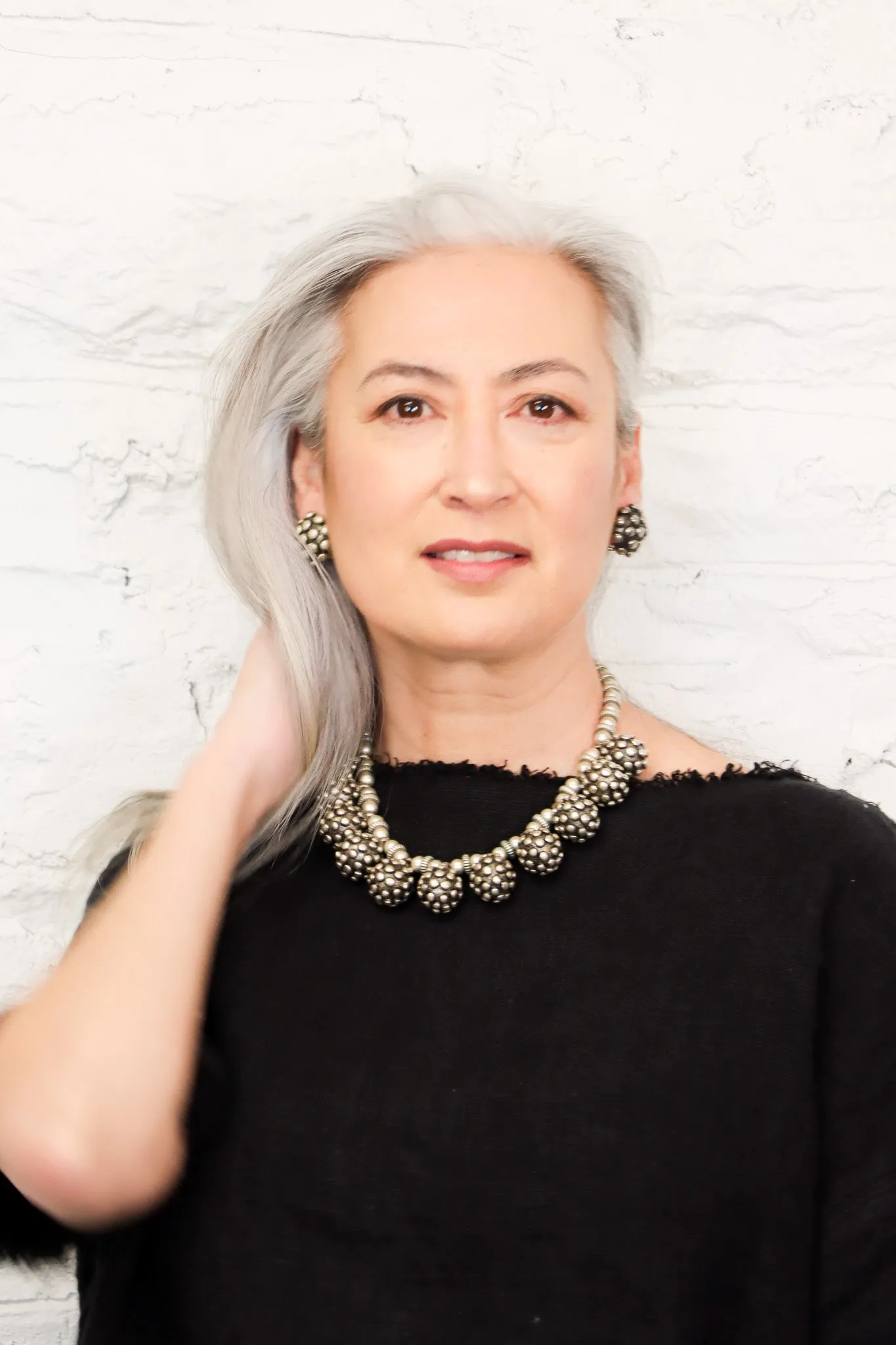 Sally Bass Vintage Metal Necklace