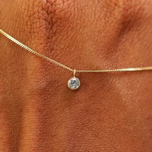 Salt and Pepper Diamond Necklace