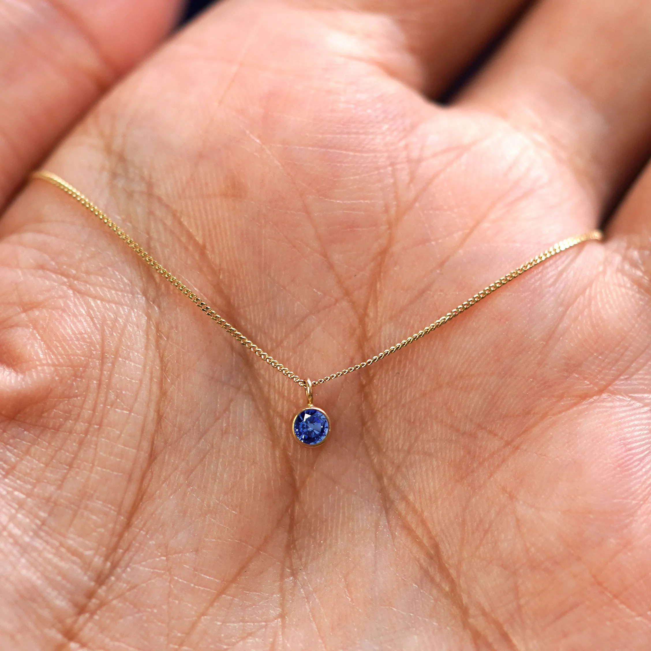Sapphire Necklace