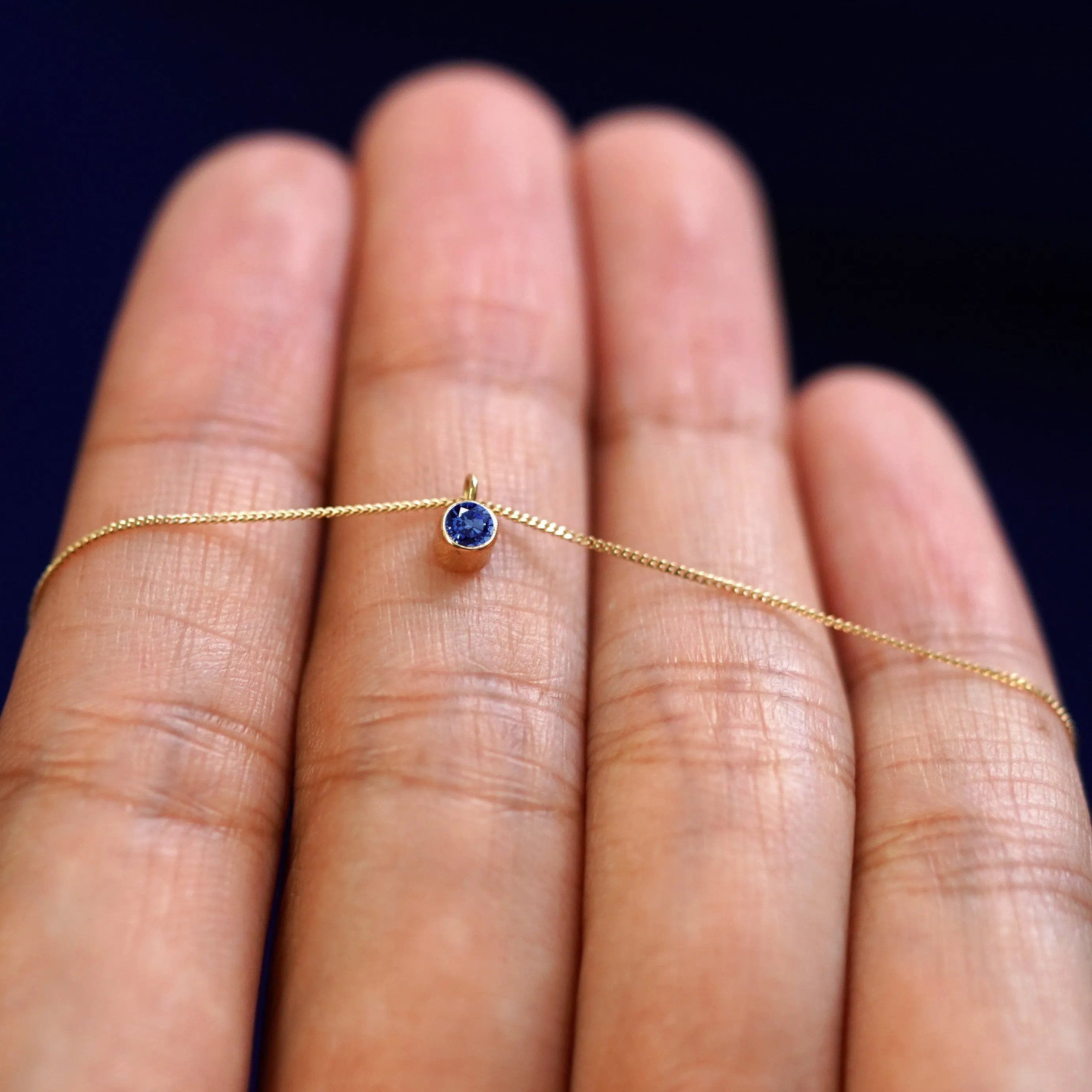 Sapphire Necklace