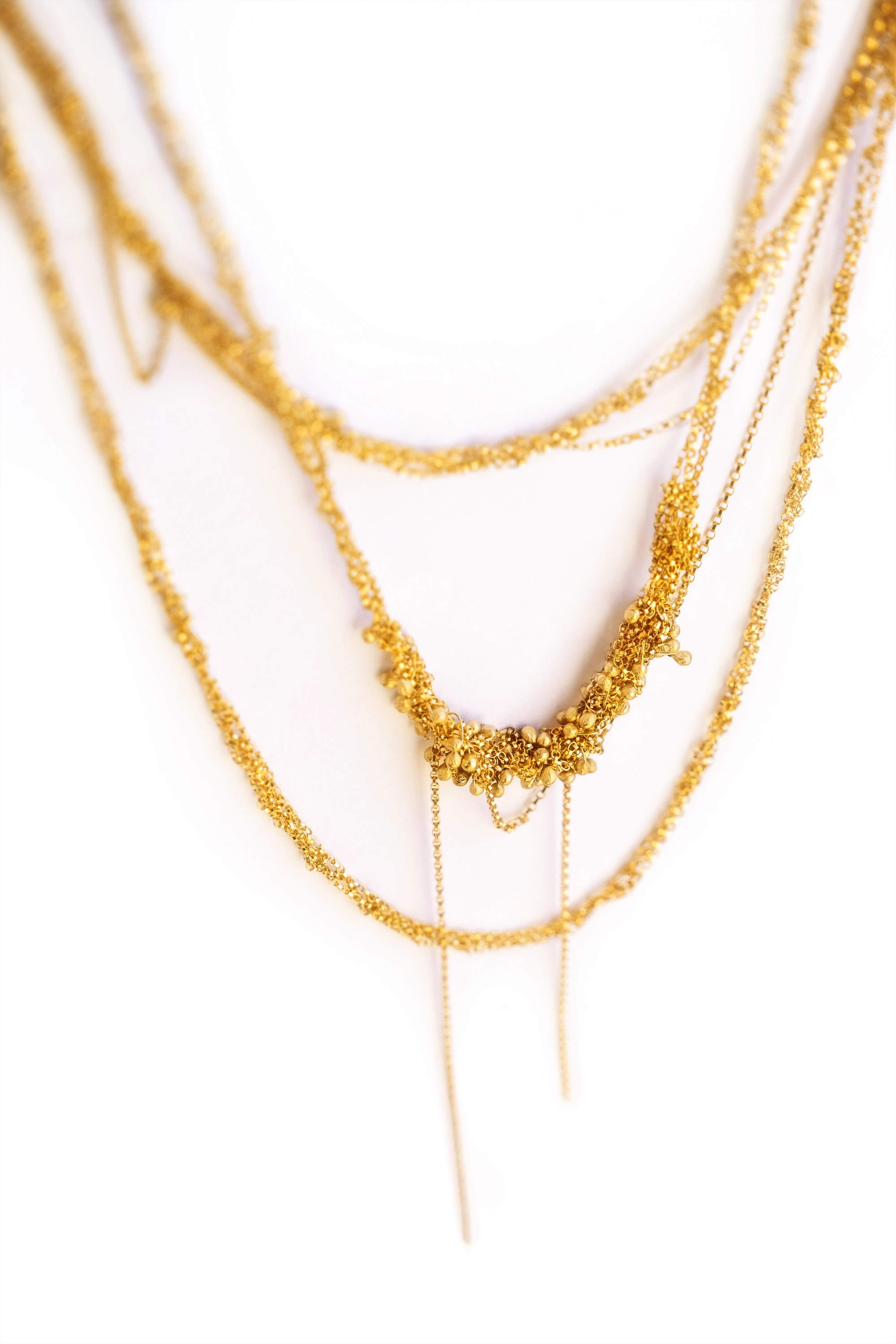 Sea Weed Infinity Necklace