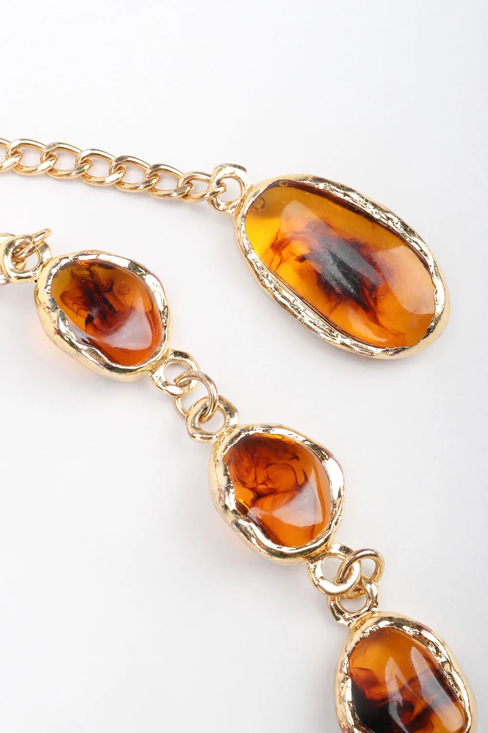 Smoky Amber Chain Belt