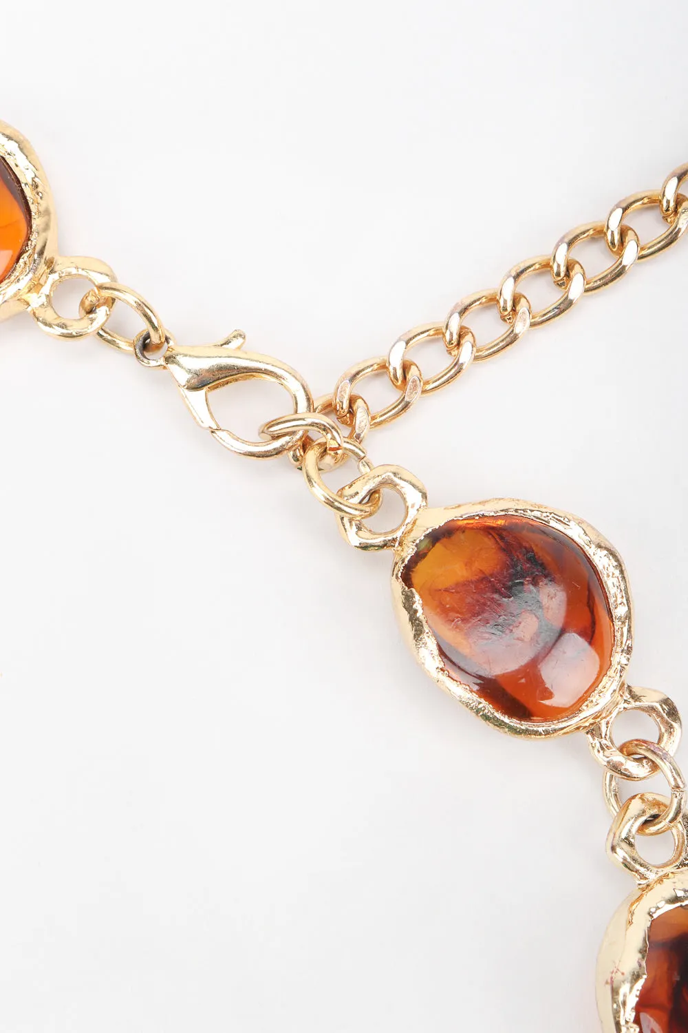 Smoky Amber Chain Belt