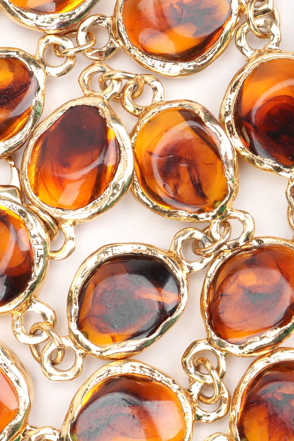 Smoky Amber Chain Belt