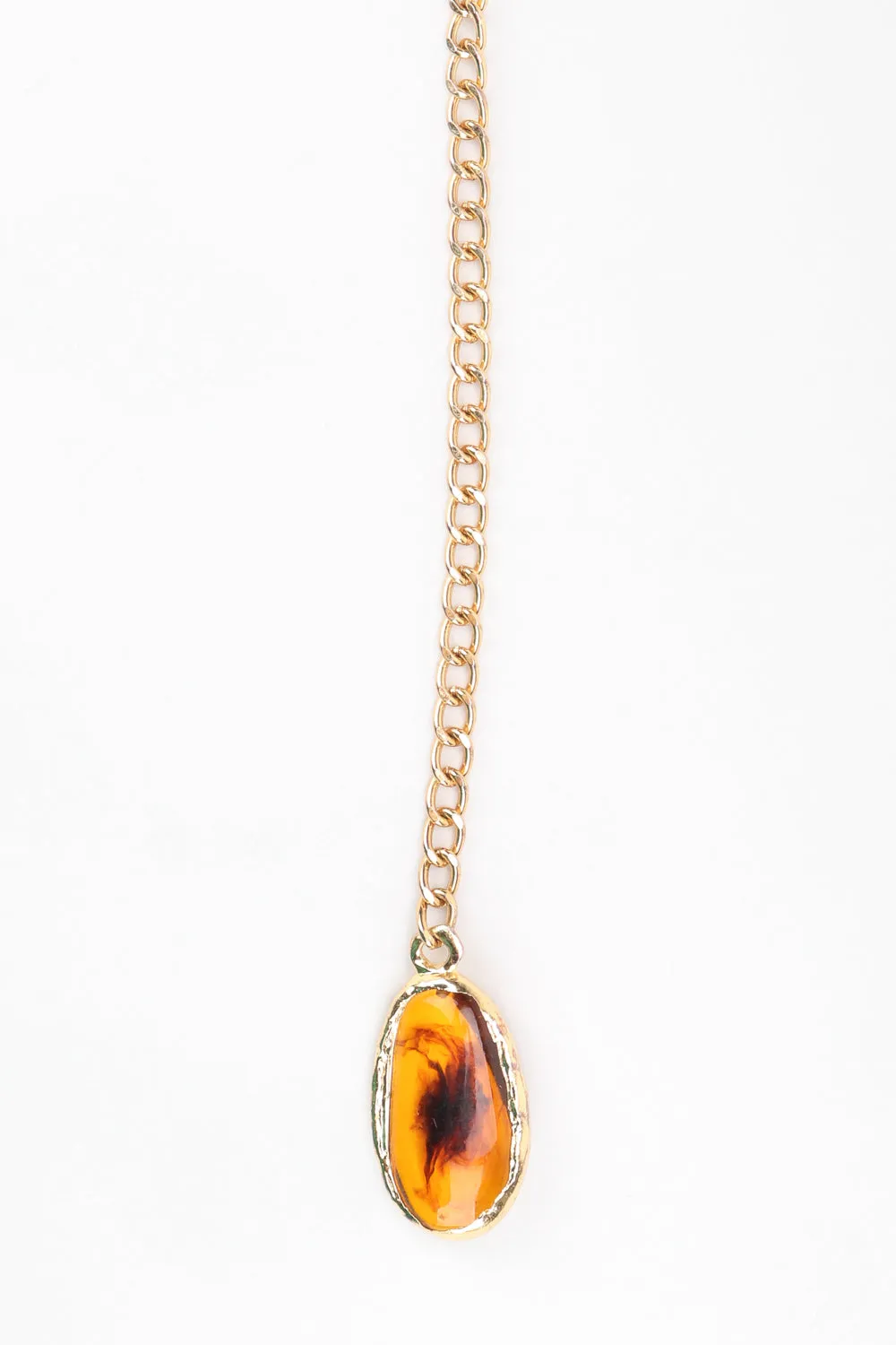 Smoky Amber Chain Belt