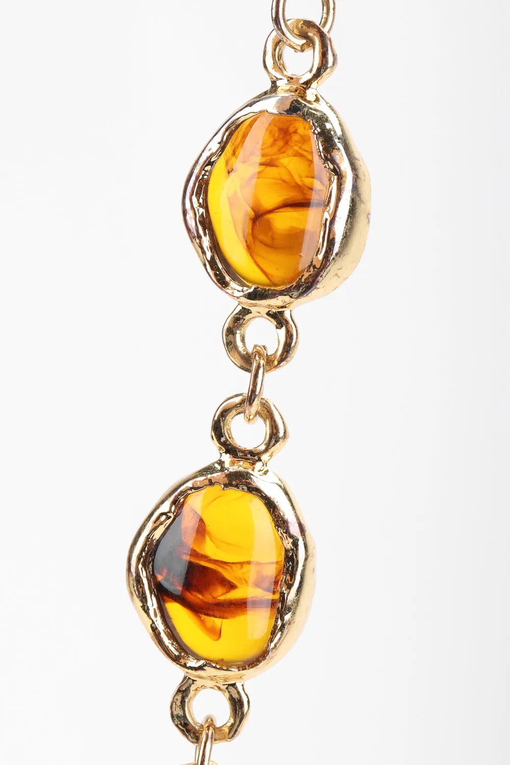 Smoky Amber Chain Belt