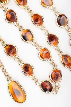 Smoky Amber Chain Belt
