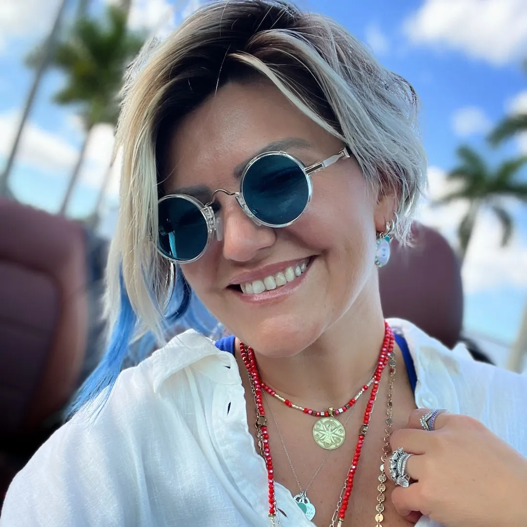 Spiritual Energy Beaded Yoga Choker Necklace