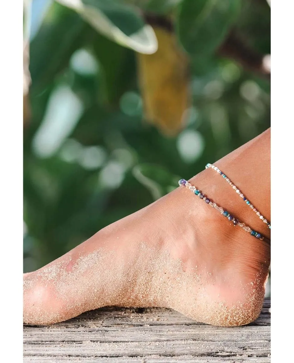 Spiritual Healer Healing 2mm Gold Chain Anklet