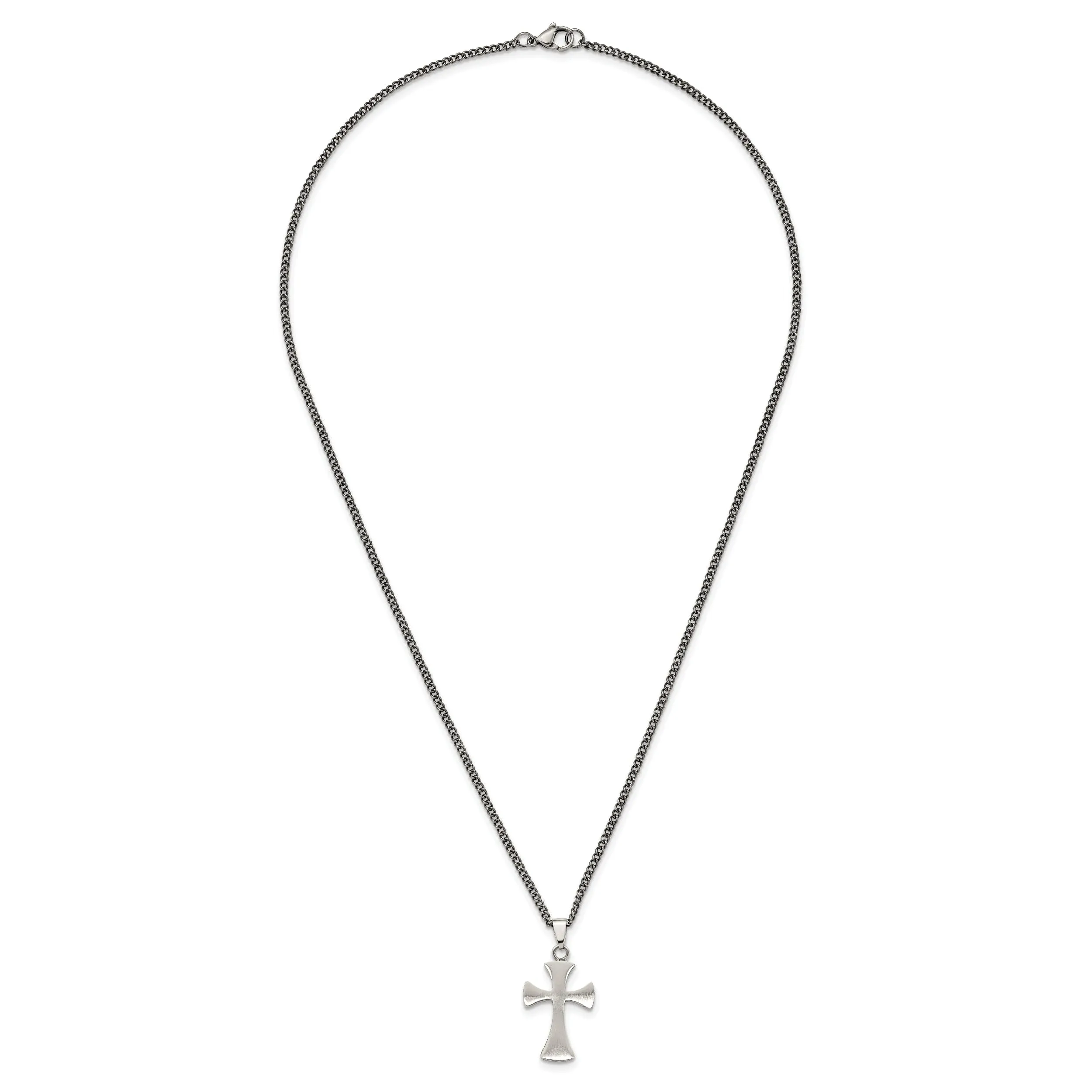 Stainless Steel Cross Necklace