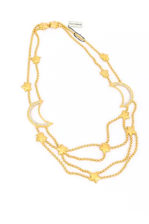 Star and Crescent Moon Necklace