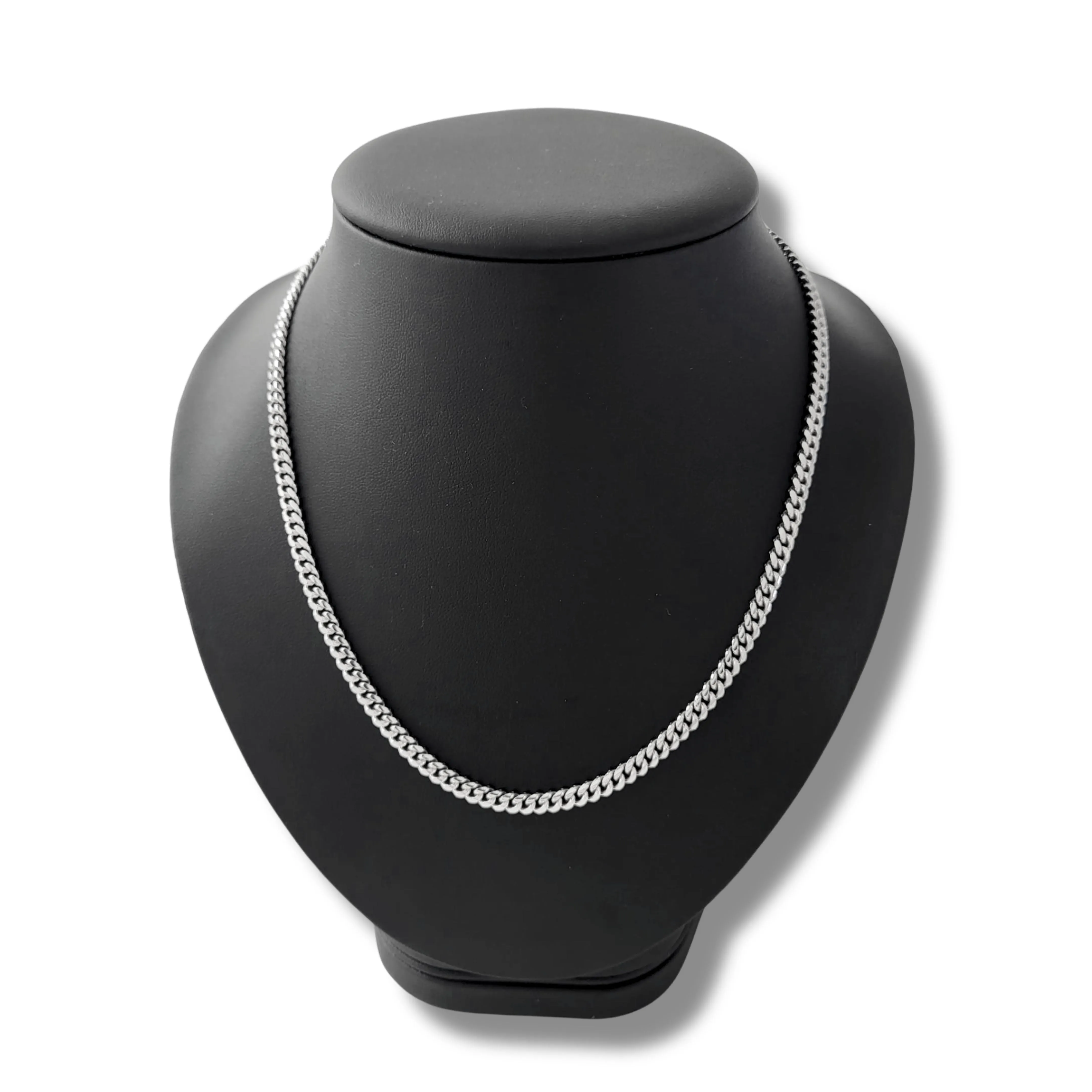 Sterling Silver 18" Cuban Link Chain