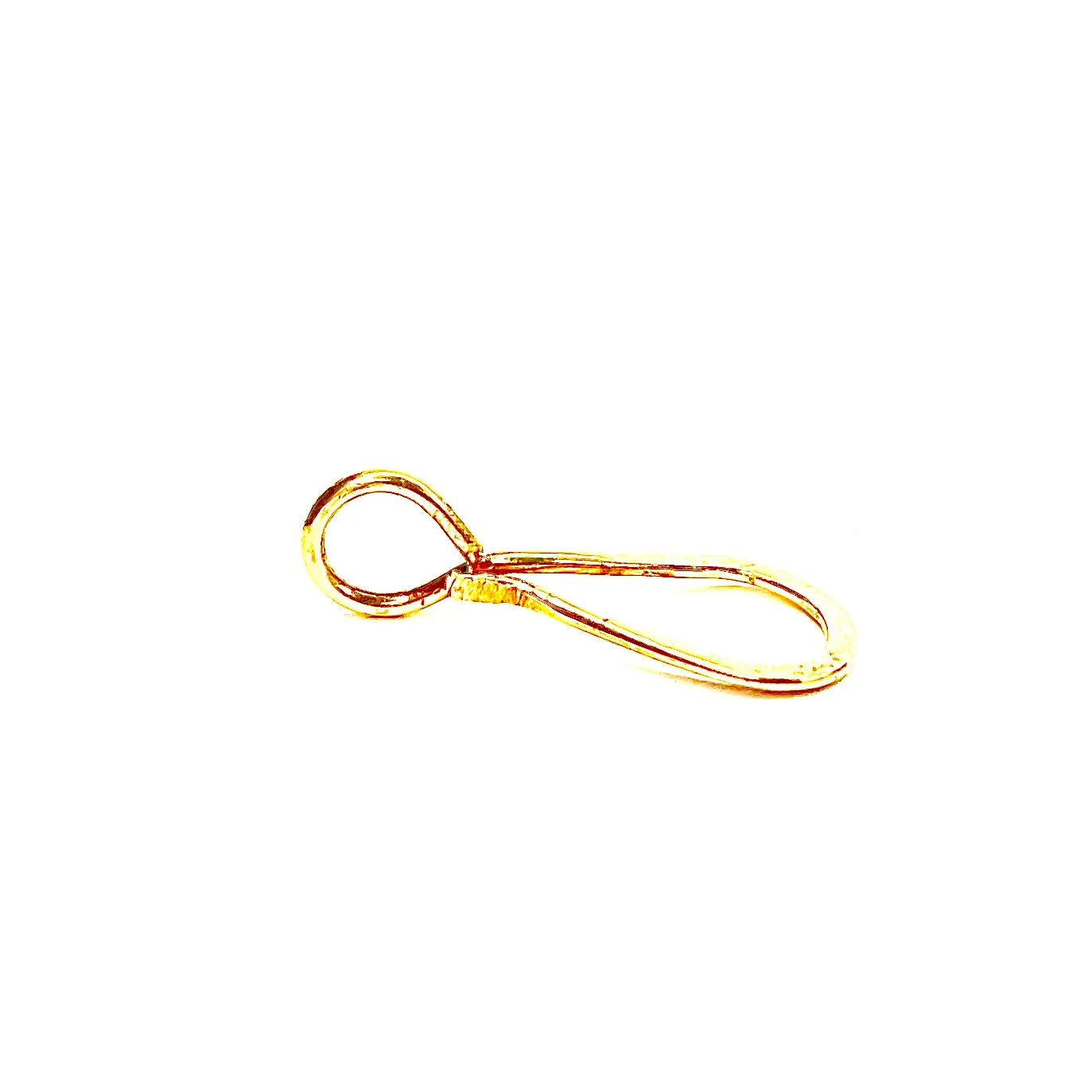 Tear Drop Connector in Brass