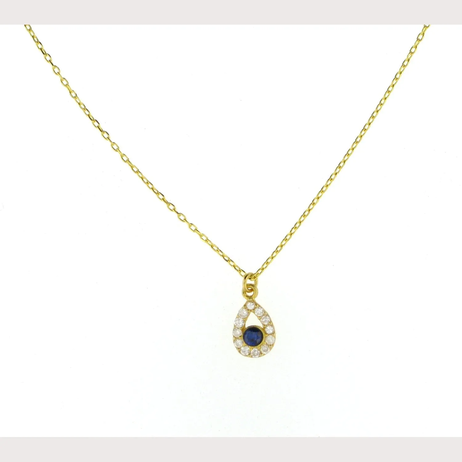 TearDrop Sapphire Necklace