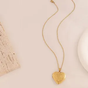The Amilia Tarnish Free Locket Necklace
