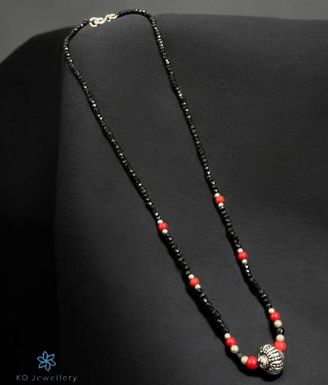 The Deepal Silver Necklace/ Mangalsutra