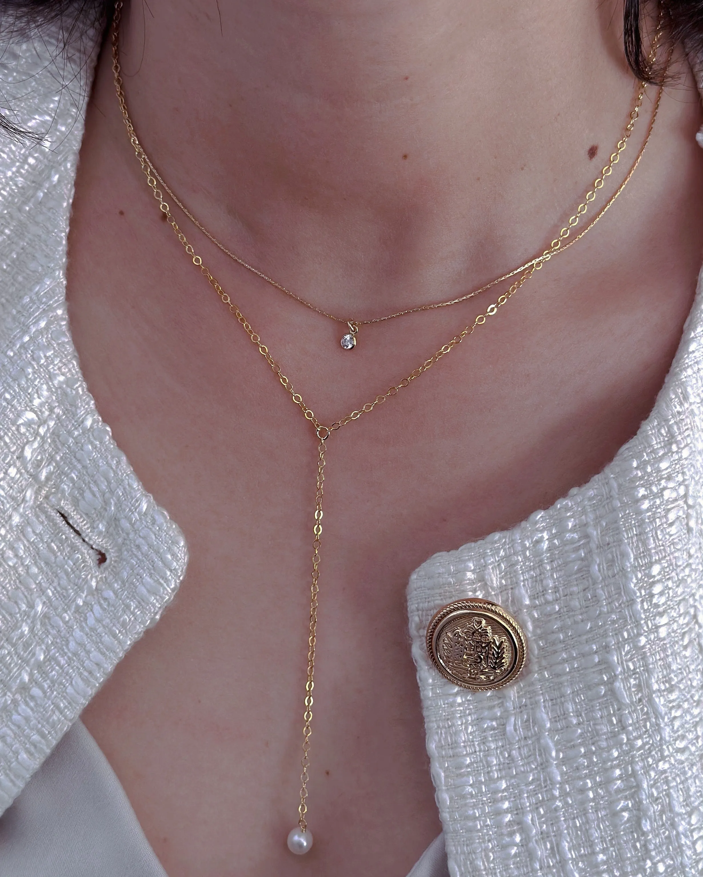 The Joy Pearl Drop Necklace