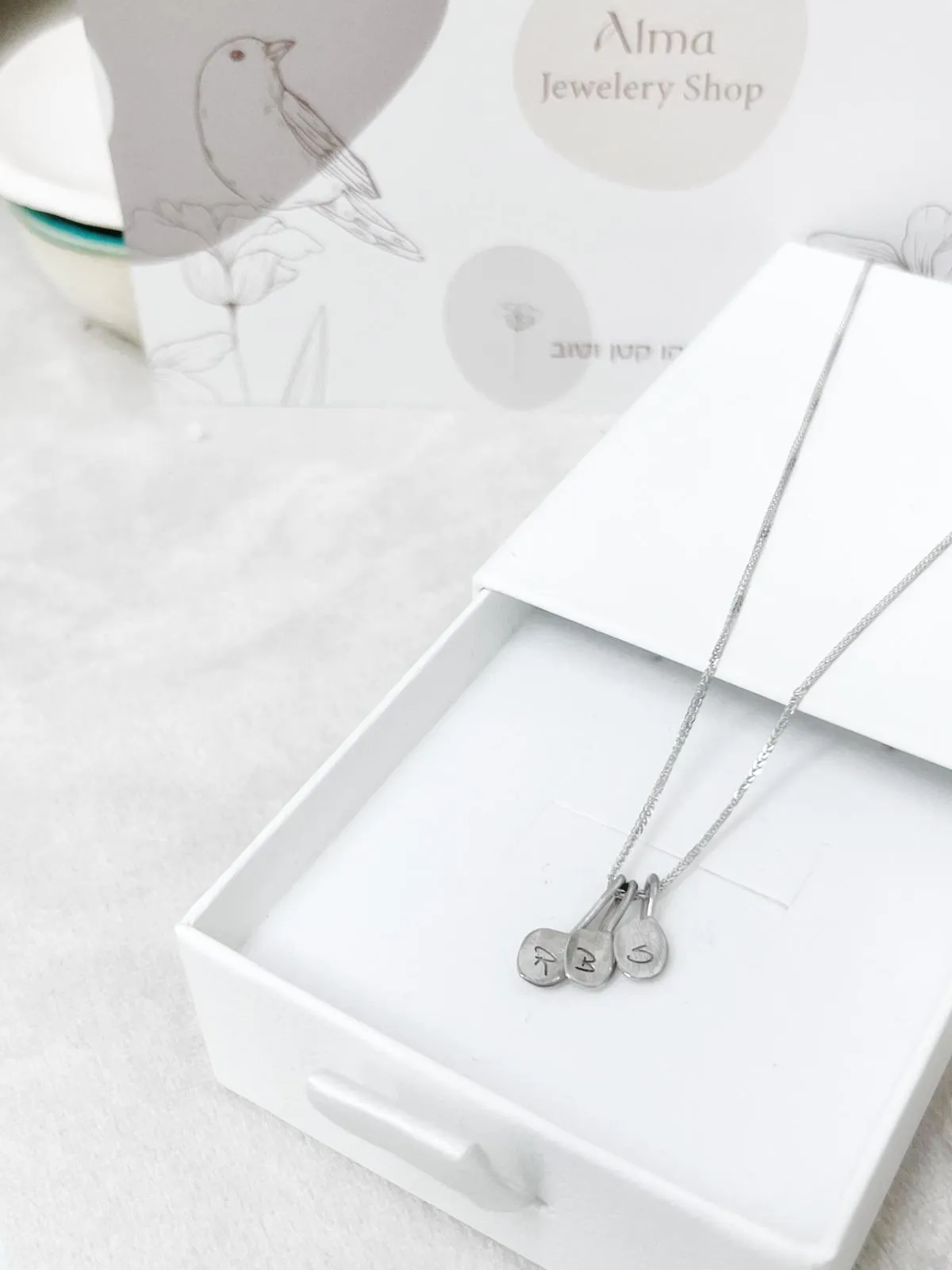 The Personalized Initials Charm Necklace