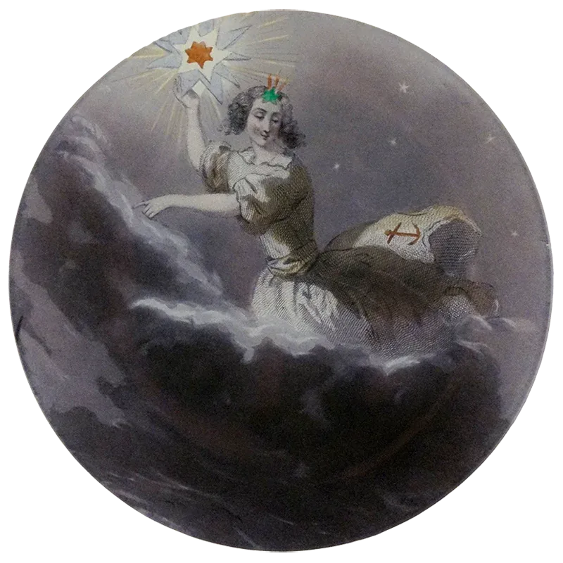 The Sailor's Star Round Dish
