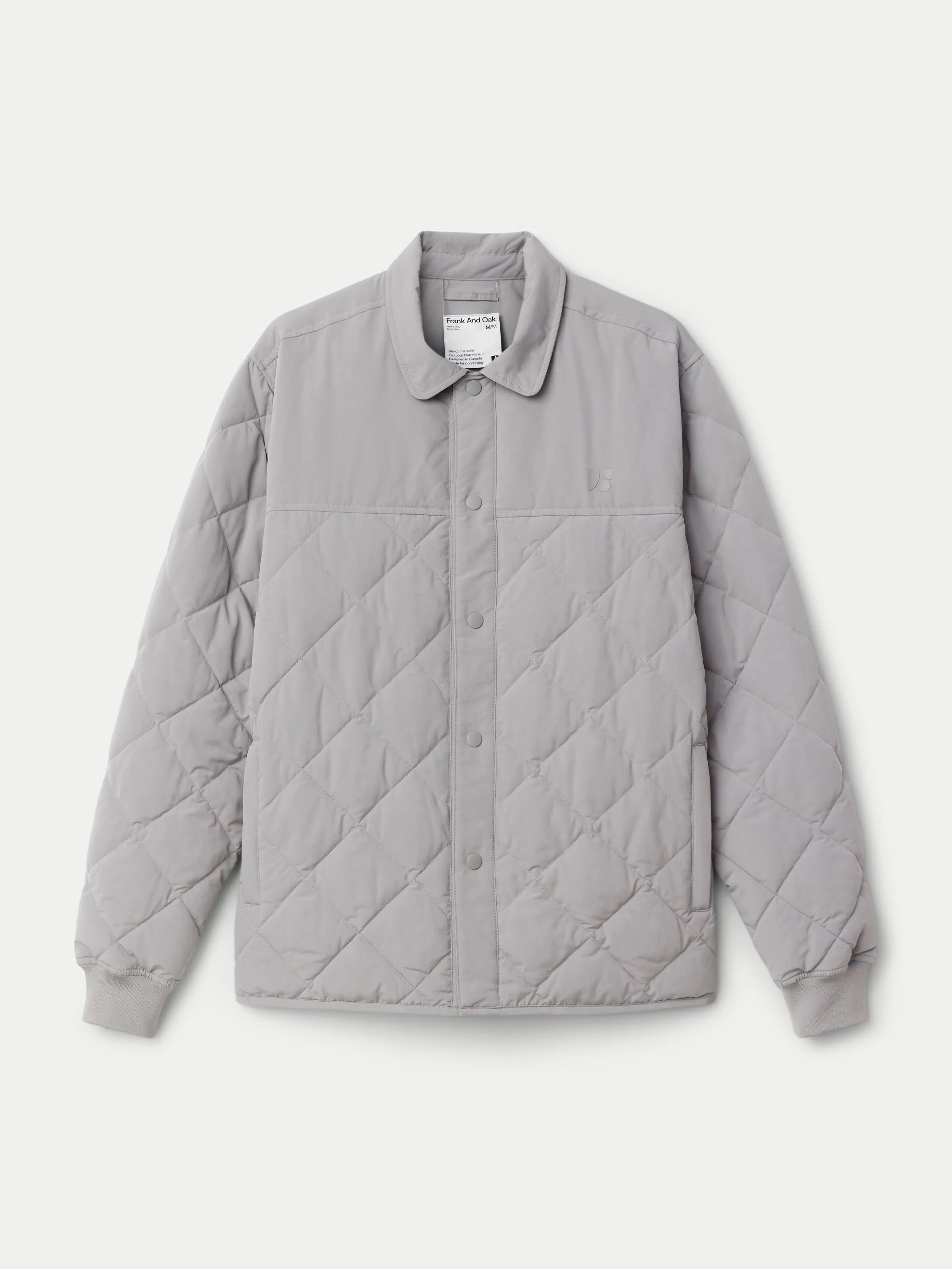The Skyline Collared Jacket in Grey