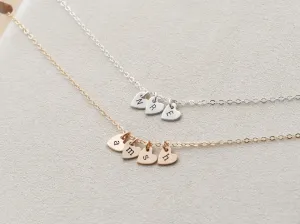 Tiny Hearts Necklace
