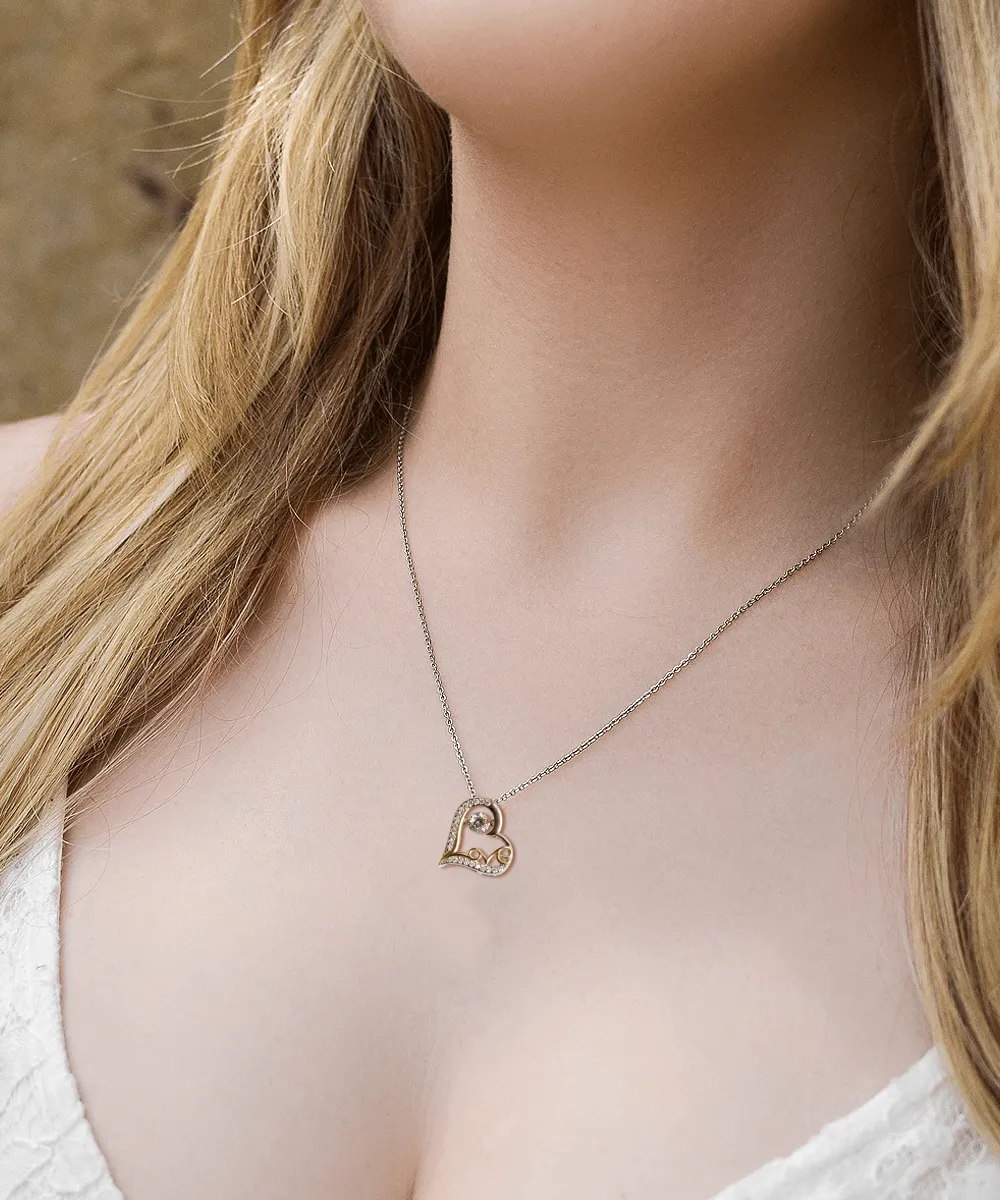 To My Gorgeous Soulmate | Love Dancing Necklace