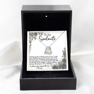 To My Soulmate Every Single Day | Love Dancing Necklace