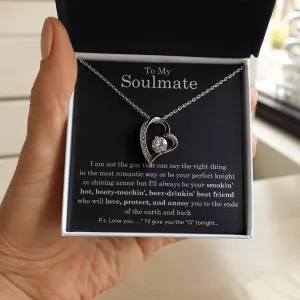 To My Soulmate, Gift For Soulmate , Gift For Wife, Wife Birthday Gift, Anniversary Gift , Top Gift For Wife , Forever Love , Funny quote