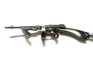 Tommy Gun Pendant Necklace