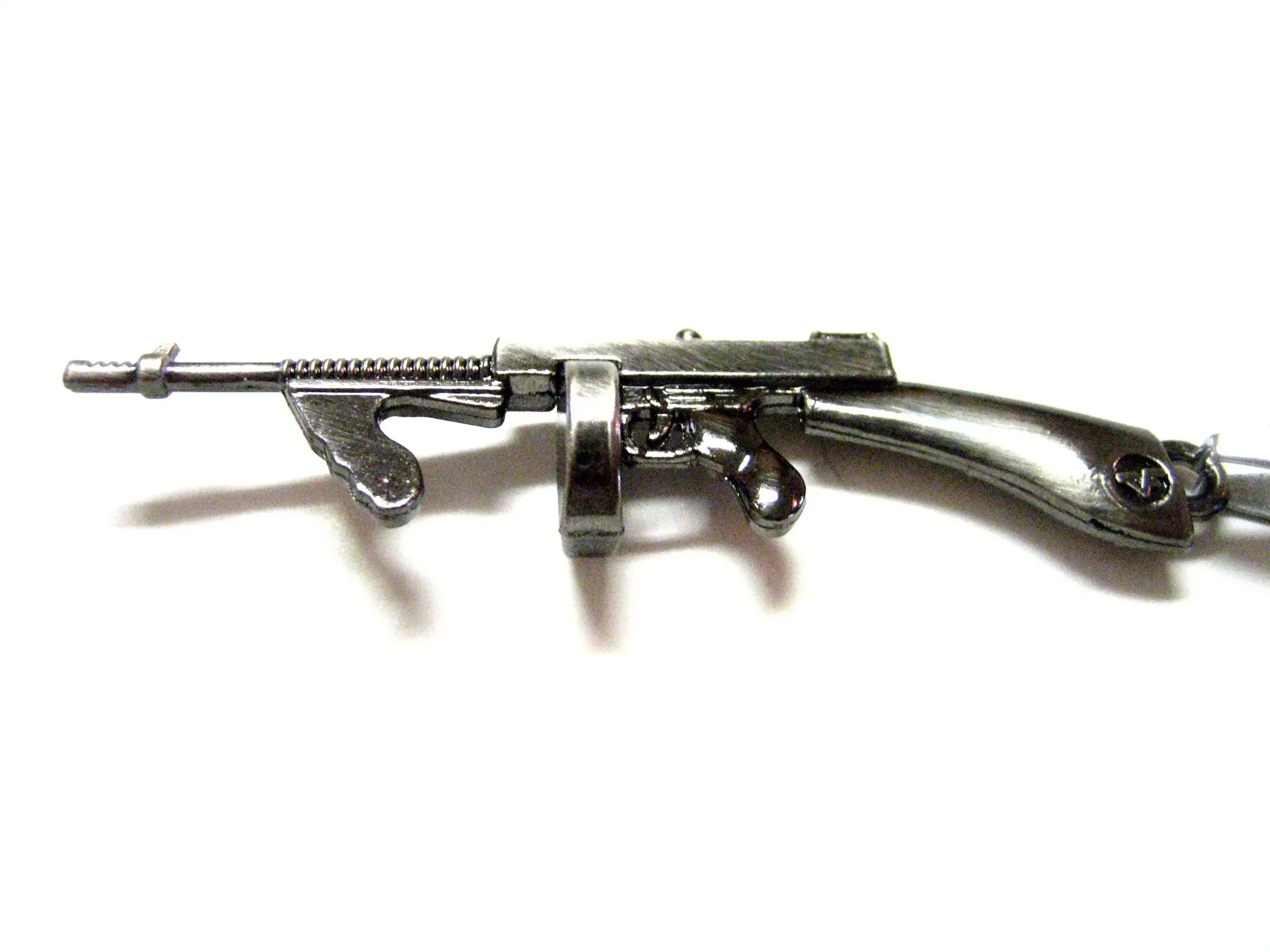 Tommy Gun Pendant Necklace