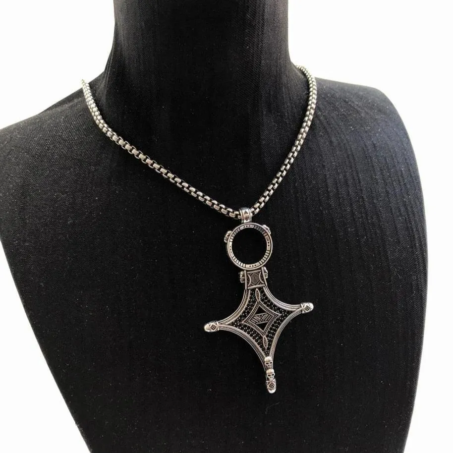 Traditional Rebel Gothic Cross Necklace