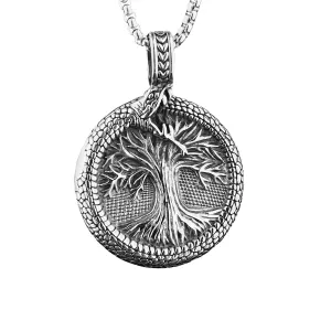 Tree Of Life Titanium Steel Necklace