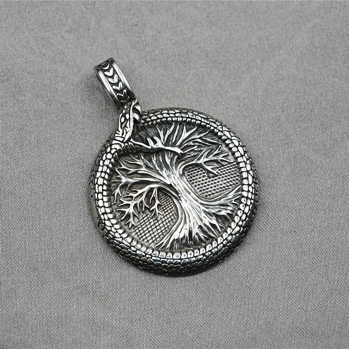 Tree Of Life Titanium Steel Necklace