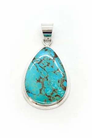 Turquoise Teardrop Pendant