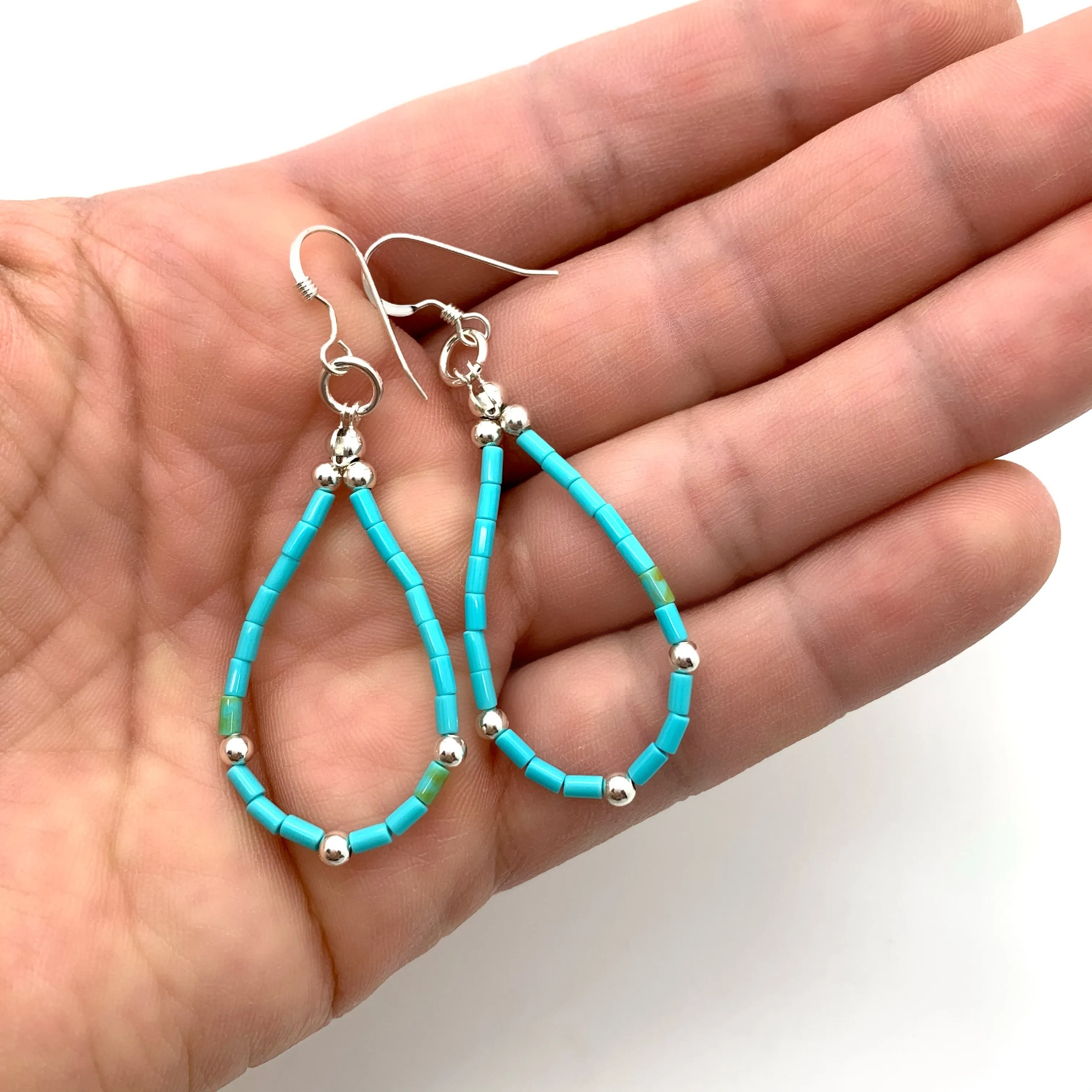 Turquoise Water Earrings