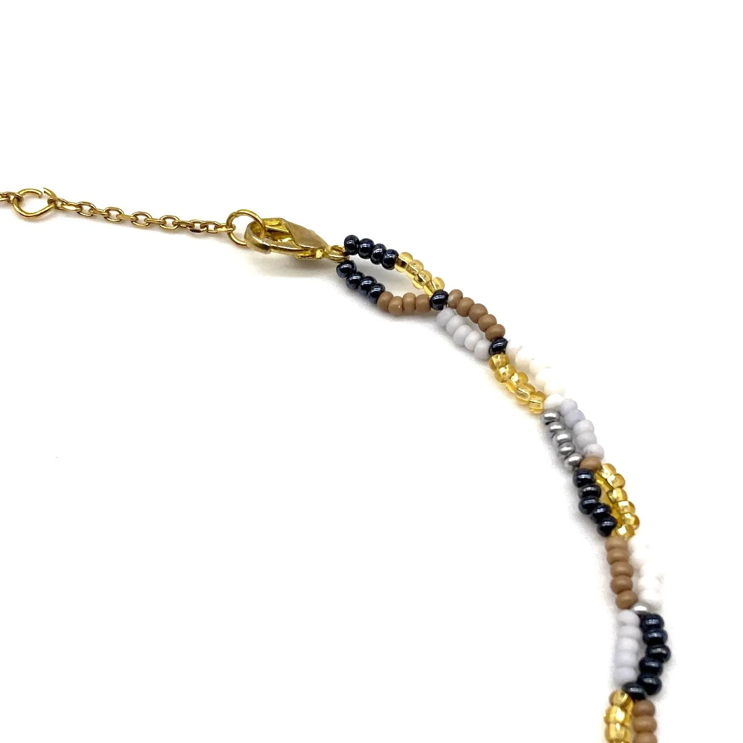 Twist  Necklace - SANDPIPER