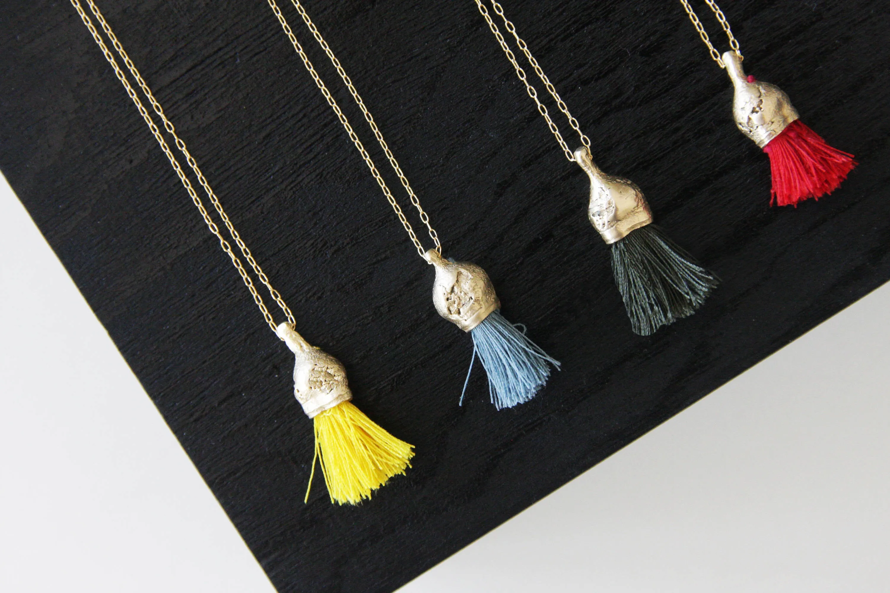 Unique Inspired By Nature Gold necklace