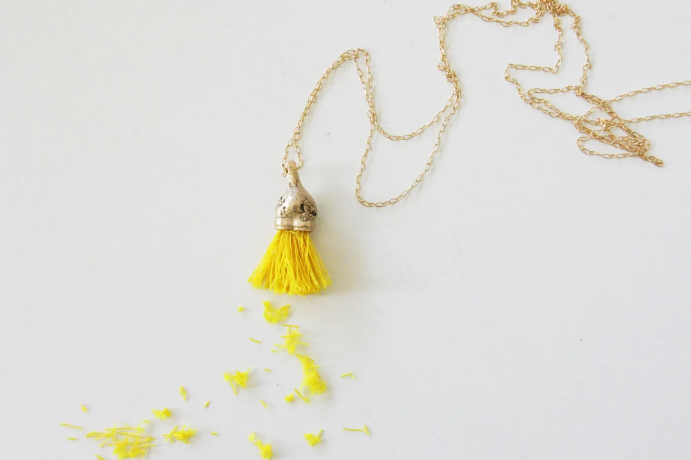 Unique Inspired By Nature Gold necklace