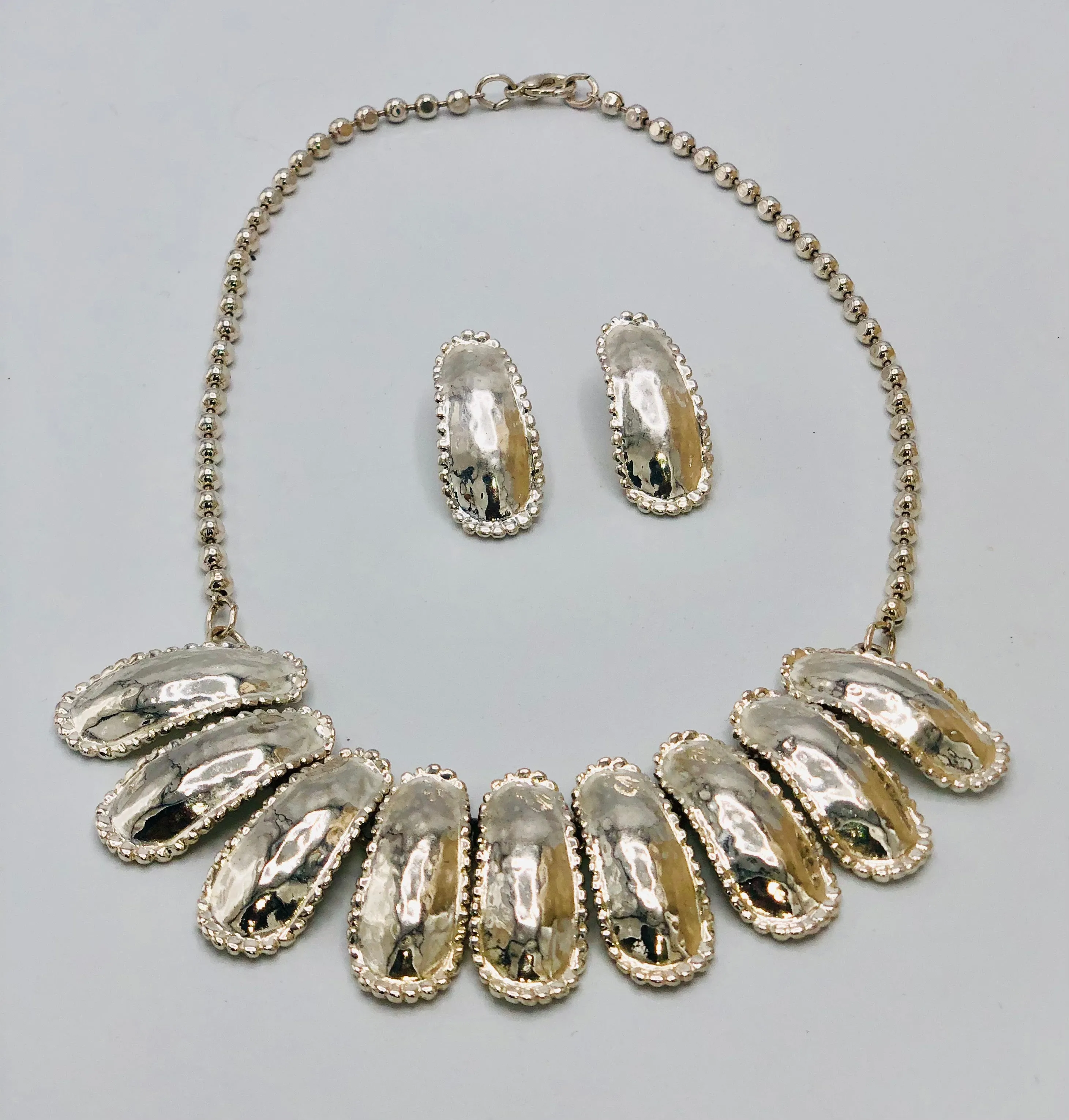 Unique Sterling Necklace Set