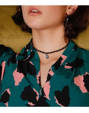 Unique Vintage Hand Necklace