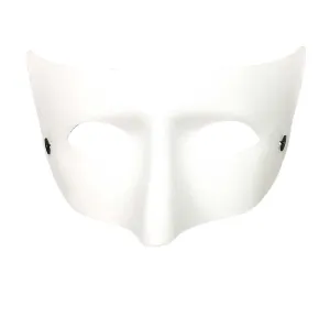 V-Shaped Mask - White