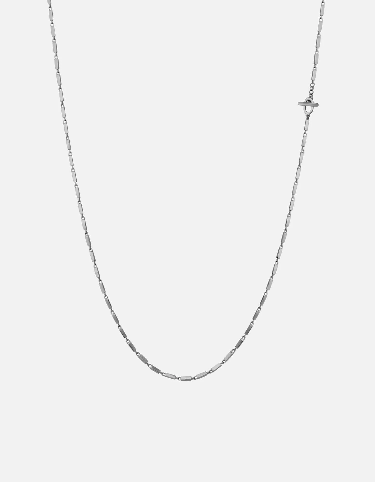 Wes Chain Necklace, Sterling Silver