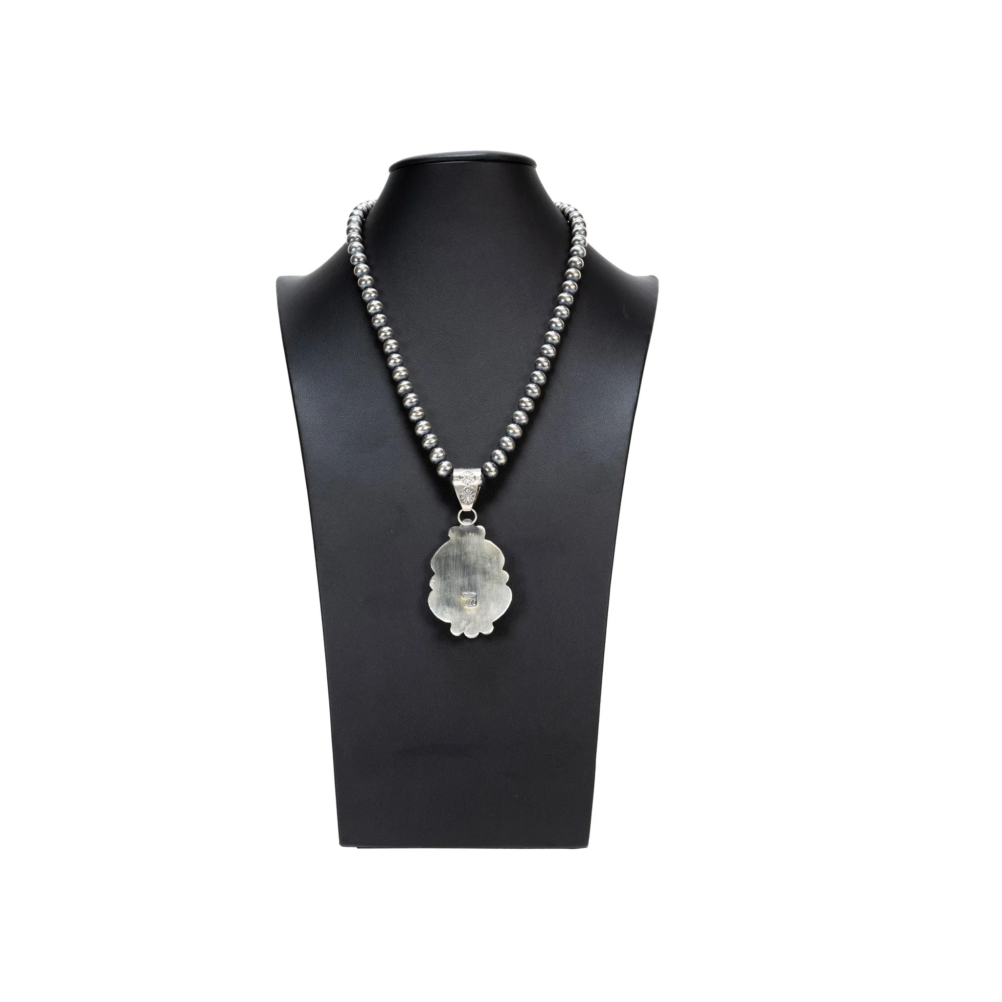 White Buffalo Turquoise Necklace