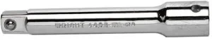 Wright Tool 1/2" Dr. Extensions, 1/2 in (female square); 1/2 in (male square) drive, 5 in, 4405