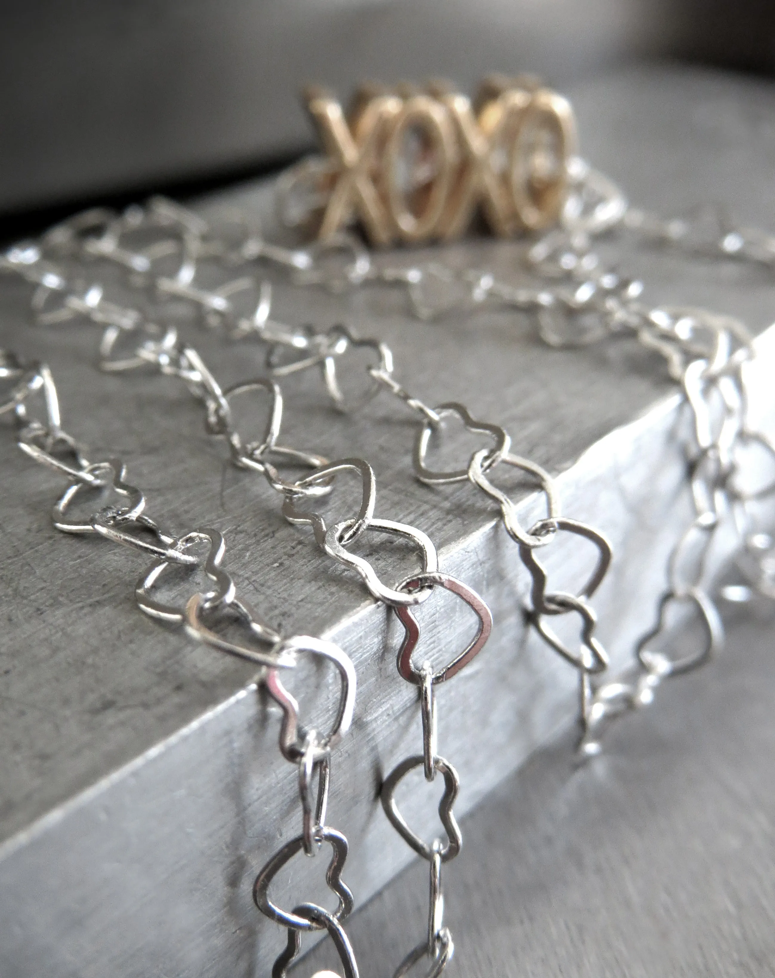 XOXO Hugs   Kisses Pendant Necklace
