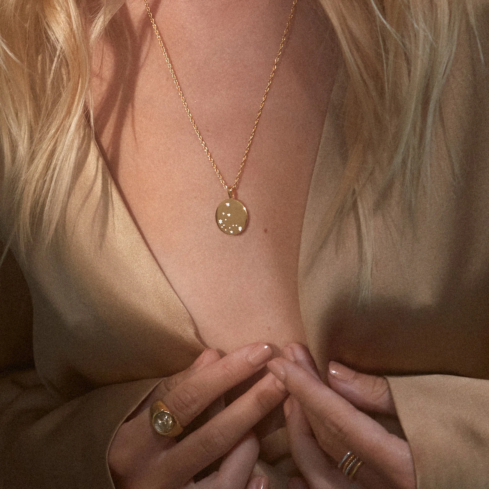 Zodiac Necklace / aquarius