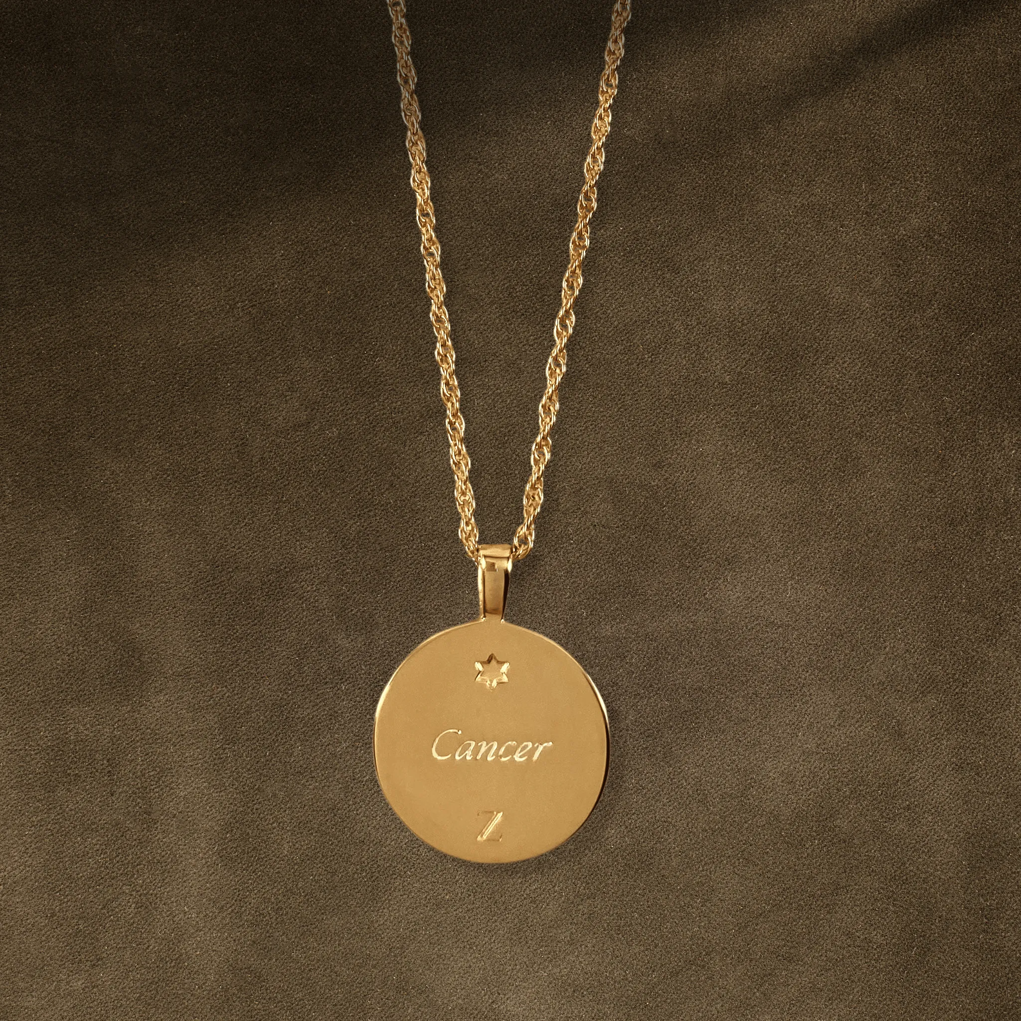 Zodiac Necklace / cancer